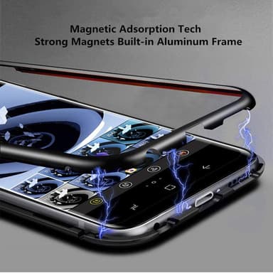 XiaoMi Redmi Note7/Pro skal Transparent Svart