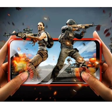 iPhone 11 Pro skal dubbelsidigt Röd