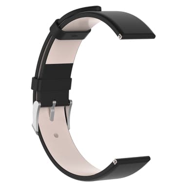 Klockarmband äkta läder Svart Keep B4