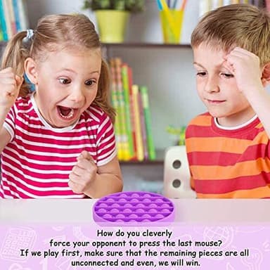 Pop it Fidget Toy rund Lila