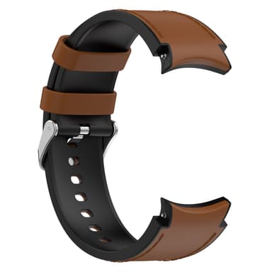 Enfärgad silikonarmbandsarmband för Samsung Galaxy Watch Brun S