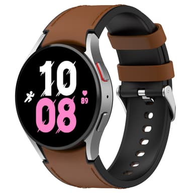 Enfärgad silikonarmbandsarmband för Samsung Galaxy Watch Brun S
