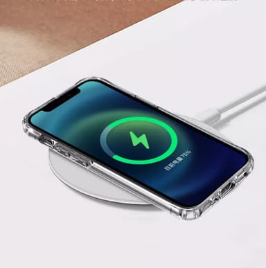 iPhone 11 Pro mobilskal kompatibelt med MagSafe laddare Transparent