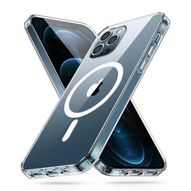iPhone 11 Pro mobilskal kompatibelt med MagSafe laddare Transparent