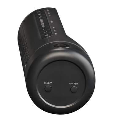 Klockradio med projektion Dubbla alarm Svart