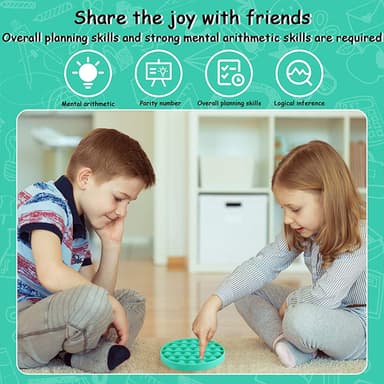 Pop it Fidget toy för avslappning Röd