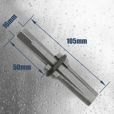 Spräckkilar / Stenkil för stenspräckning 16 mm 5-pack Grå