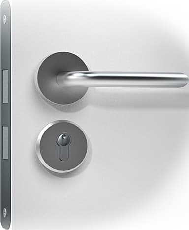 Danalås V3 smart wireless lås (svart och brunt/HomeKit/Euro)