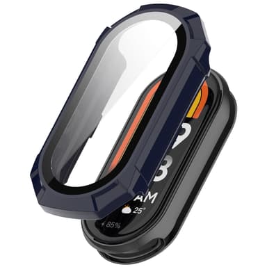 Smart klockfodral med skärmskydd Mörkblå Mi Band 8