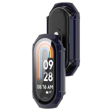 Smart klockfodral med skärmskydd Mörkblå Mi Band 8