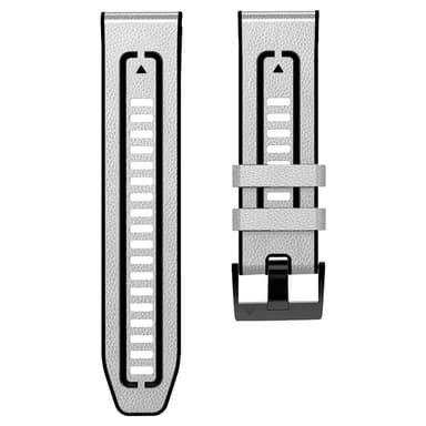 TPU klockarmband för Garmin Fenix7/6/5 22mm Vit