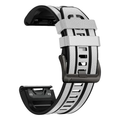 TPU klockarmband för Garmin Fenix7/6/5 22mm Vit