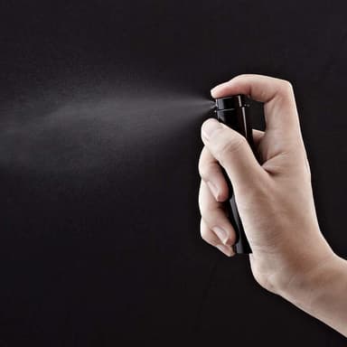 Liten refill sprayflaska för parfym 8 ml Silver
