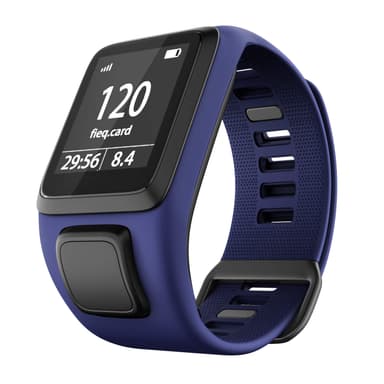 TomTom Adventurer / Golfer / Runner / Spark m.m armband silikon Mörkbl
