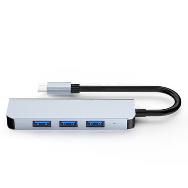 USB-hubb med 1 USB3.0-port och 3 USB2.0-portar