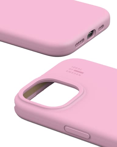 iDeal of Sweden Silicone iPhone 13/14/15 fodral (tuggummirosa)
