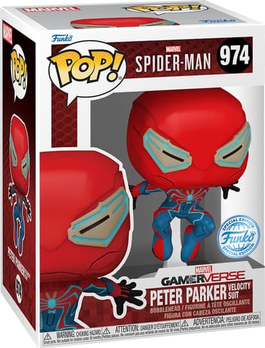 Funko Spiderman actionfigur (Velocity Suit)