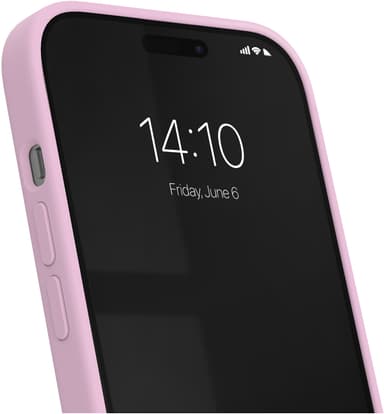 iDeal of Sweden Silicone iPhone 13/14/15 fodral (tuggummirosa)