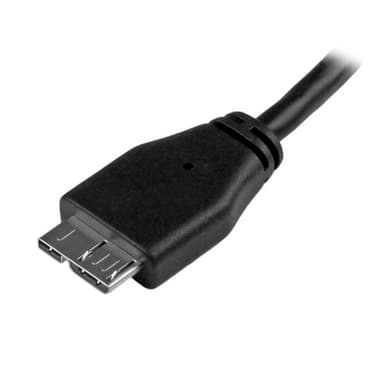 StarTech.com Slim Micro USB 3.0 kabel – 15 cm, 0,15 m, USB A, Micro-US