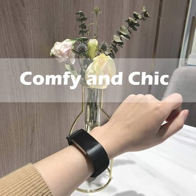 Fitbit Charge 2 armband nylon Svart