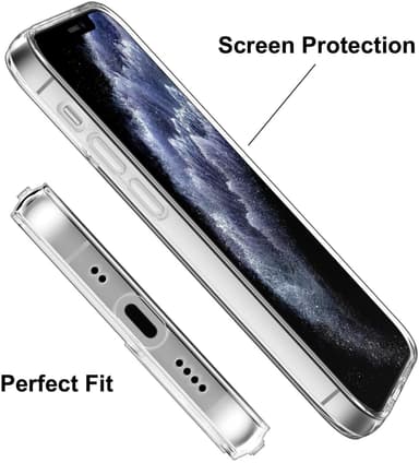 iPhone 13 mobilskal TPU Transparent