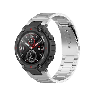 Klockarmband i rostfritt stål med skruvmejslar Silver Amazfit T-Rex A1