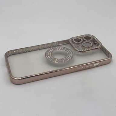 Elegant mobilskal Sparkle & Bling Rose guld iPhone 14 Pro Max