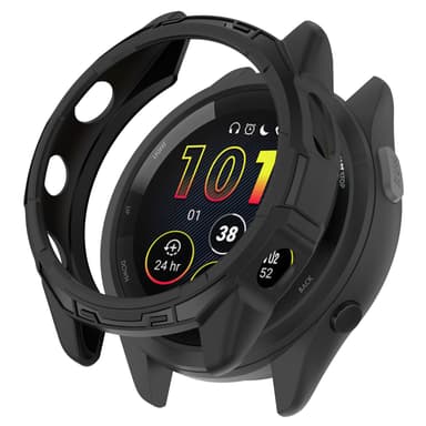 Smartwatch skyddsfodral TPU Svart Garmin Forerunner 265