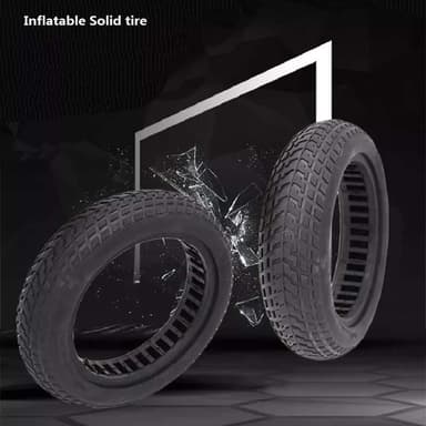 Xiaomi M365 elscooter Däck 8.5"" Svart 2-pack