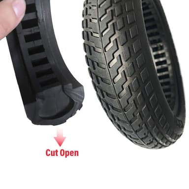 Xiaomi M365 elscooter Däck 8.5"" Svart 2-pack