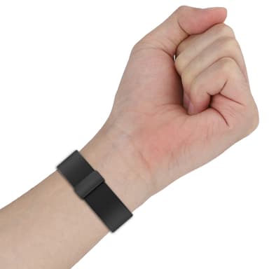Samsung Watch Ultra 47 mm silikonband med magnetlås Svart