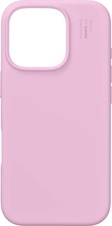 iDeal of Sweden Silicone iPhone 16 fodral (tuggummirosa)