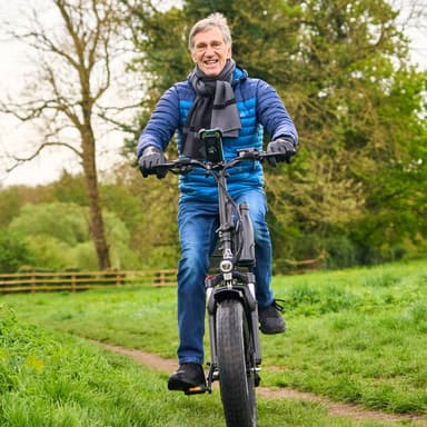 Hygge Vester  2024 hopfällbar elcykel, 20 tum tjocka däck ebike
