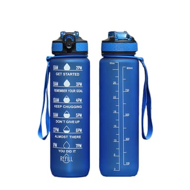 Sportvattenflaska 1000ml Blå