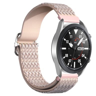 Nylon klockarmband till Samsung Galaxy Watch 4 40mm/44mm Svart