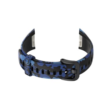 Klockarmband för Huawei Band 6 Honor Band 6/7 Svart + Blå
