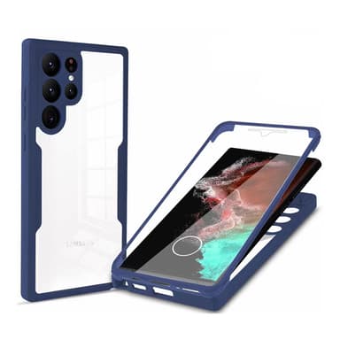 TPU-material 360° all-inclusive mobiltelefonfodral för Samsung-telefon