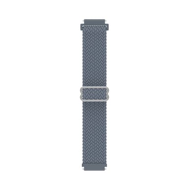 Universal ersättningsklockarmband för Huawei Samsung 20mm Blå grå