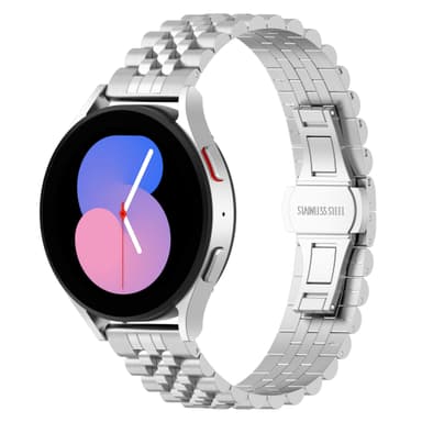 Justerbar Universal 20 MM femrads pärlorm Silver