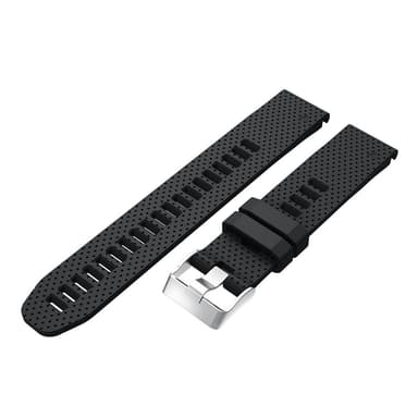 Armband för Garmin Fenix 5S Plus Silikon Svart