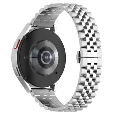 Justerbar Universal 20 MM femrads pärlorm Silver