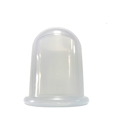 4-pack silikon hushållskoppningsterapiset Transparent