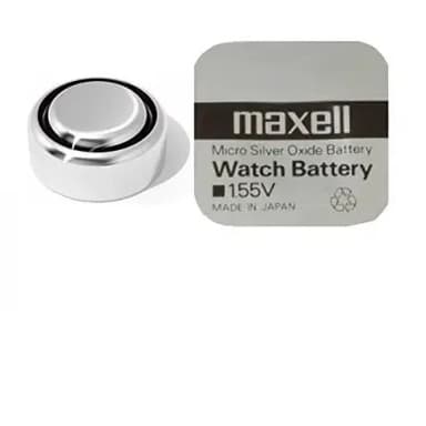 Maxell knappcellsbatteri, Silver-oxid, SR626SW(377), 1,55V, 1-pack