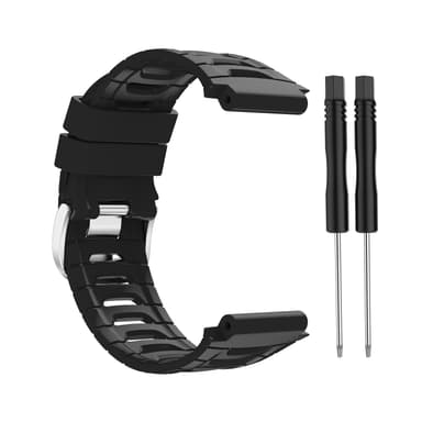 Klockarmband silikon till Garmin 920XT Svart