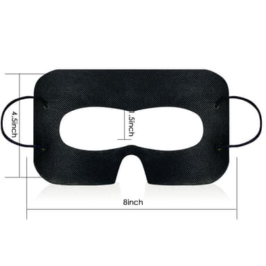 VR engångsögonmask 100 stycken för Vision Pro/Meta Quest 3
