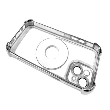 Fyrhörningsskydd mot fall med roterande stativ för iPhone iPhone 15
