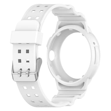 Integrerad TPU klockrem Stötsäker för Google Pixel Watch 1/2 Vit