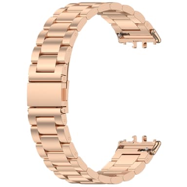 Klockarmband i rostfritt stål för Samsung Galaxy Fit 3 Rose guld