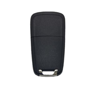 Hopfällbart bilnyckelskal för Buick/Opel/Chevrolet 2 knappar Svart
