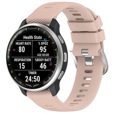 Silikonarmband för Garmin D2 Air X10(43mm), Garmin Bounce, Garmin Acti